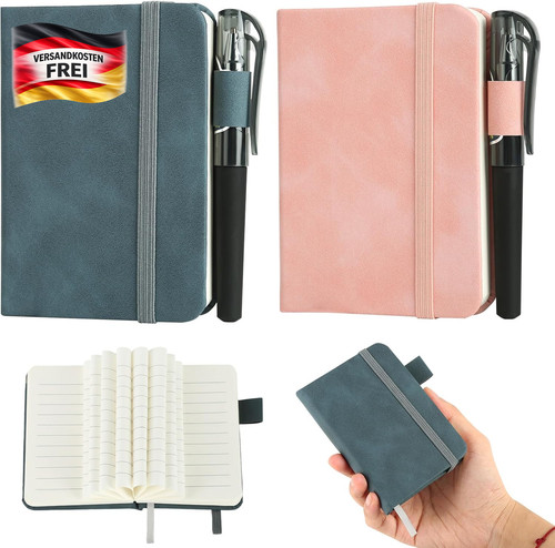 Mini notizbuch set mit - set,