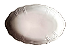 Alte Porzellan Teller Oval-
