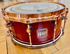 RARE Sonor Hilite Exclusive red Maple Snare 14x7 