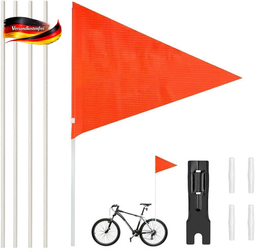 Reflektierende fahrradflagge