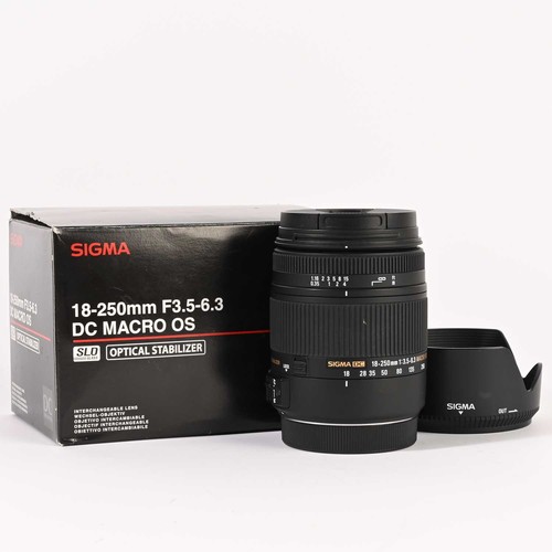 Sigma 250 5 - 18-250, f/3,5-6,3