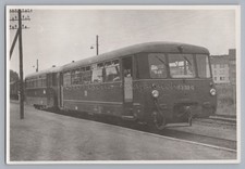 Triebwagen Zug Bahnhof DR VT 172 Ferkeltaxe - Altes Foto