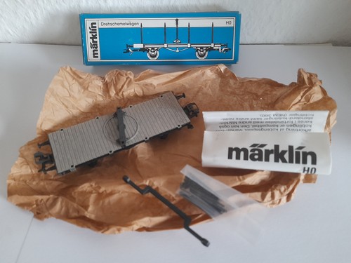 Märklin drehschemelwagen - h0,,