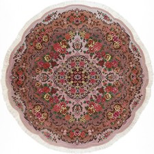 Täbriz Teppich Rug Carpet Tapis Tapijt Tappeto Alfombra Orient Perser Art Round
