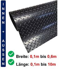 Diamant Tränenblech 3mm | Gummimatte Werkstatt Garage Keller Haus
