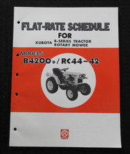 1987-1996 ECHTE KUBOTA B4200