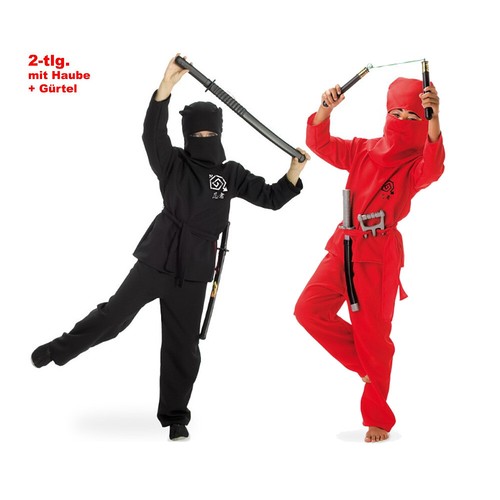 Jungenkostüm ninja anzug - jungenkostüm, (anzug
