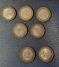 Coin/ Münze/ Gedenkmünze Russland/Russia,12x 10 Rubel aus verschieden Jahrgängen