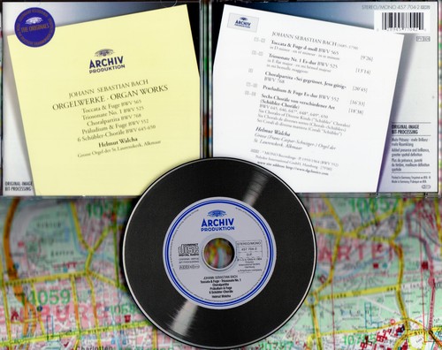 Bach orgelwerke cd - orgelwerke, –