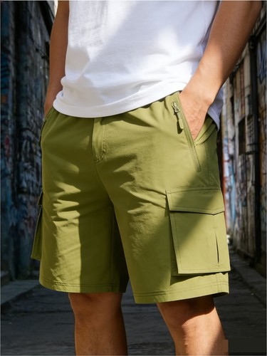 Herren stretch chino - stretch, shorts