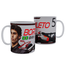 Bortoleto Tasse F1 inspiriert