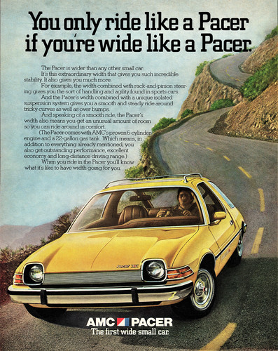 Vintage amc pacer werbung - vintage,