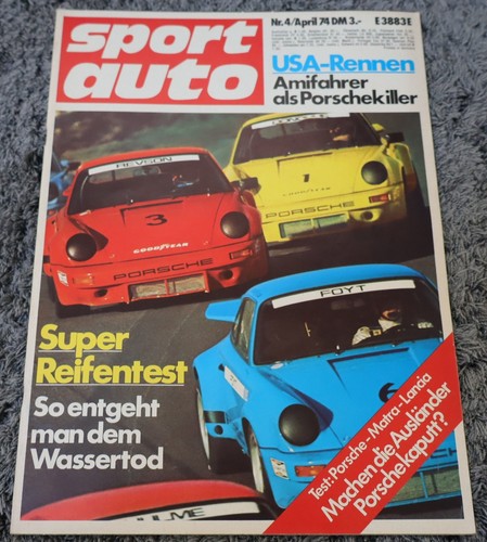Sport auto 1974 mit - sport,