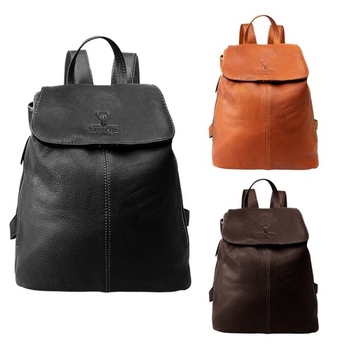 Damen leder rucksack echtleder - rucksack,