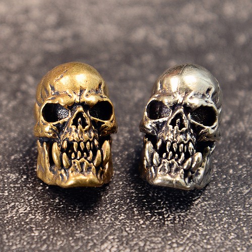 Messing skull groß - 1,