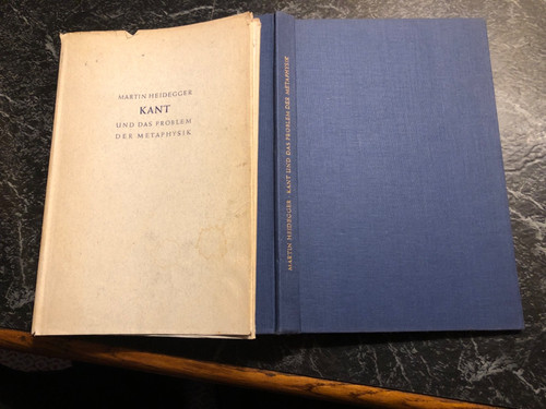 Martin heidegger kant und das - und,
