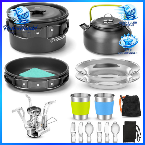 Camping kochgeschirr set - kochgeschirr,