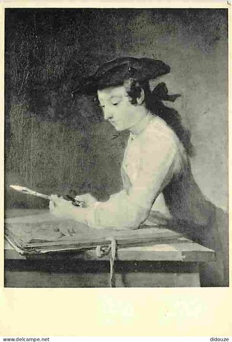 Postcard art painting - art,