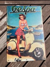NEU Vespa Blechschild