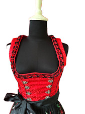 COUNTRY LINE**DIRNDL**ROT SCHWARZ**GLITZER**TÜLLSCHÜRZE**GR.32**