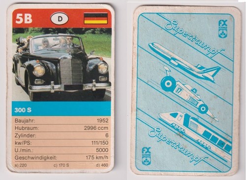 Ersatzkarte auto quartett - auto,