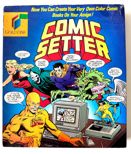 Comic setter amiga gold - setter,