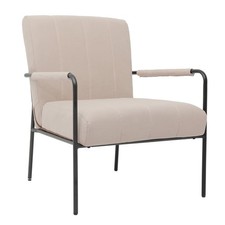 B-Ware SVITA KYLE Loungesessel Polstersessel Akzentstuhl Armlehne Beige