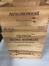 3 internationale  6er  Weinkisten