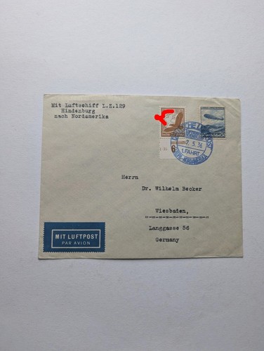 Deutsches reich zeppelin brief - deutsches,