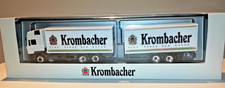 Herpa 1:87 H0 MAN F2000 Hochdach Koffer Hängerzug Krombacher  Exclusiv Serie