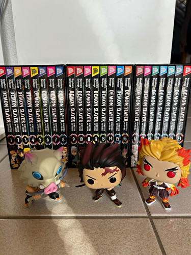 Demon slayer manga schuber set - demon,