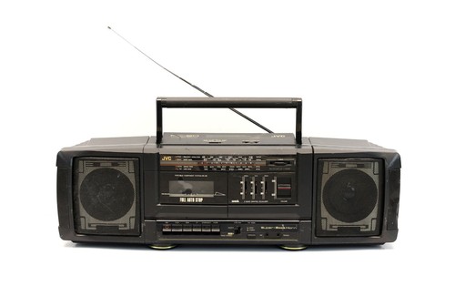 Jvc ghettoblaster radio - jvc,