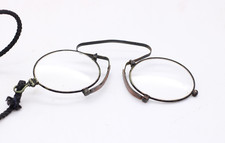 Antike Klemmbrille Lesenbrille Zwicker Nasenkneifer historische Brille Vintage