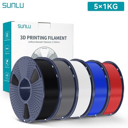 Sunlu 1kg 75mm petg - sunlu, 5×1kg
