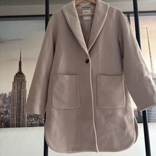 Damen Mantel Beige Größe M
