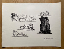 Fritz Wotruba Litographie Nr