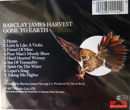 Barclay james harvest gone - barclay,