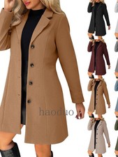 Warmer Damen Langer Mantel
