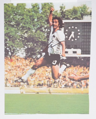 Autogramm gerd müller - autogramm,