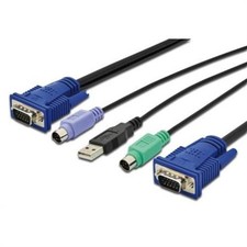 DIGITUS KVM Kabel PS/2 für