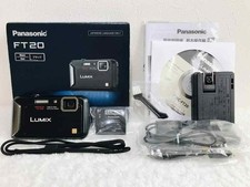 Panasonic Digitalkamera LUMIX wasserdicht el Esprit schwarz DMC-FT20-K