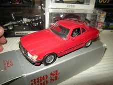 1:35 NZG Nr.284 Mercedes-Benz R107 380SL 500 SL rot/red mit OVP