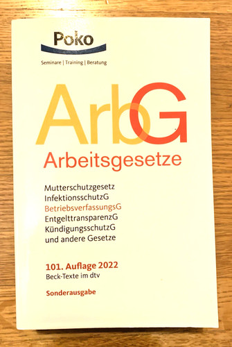 Arbeitsgesetze arbg 101 - arbg,