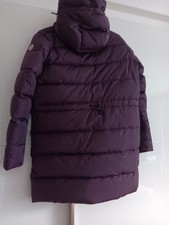 Daunenmantel lila, Moncler, Gr. IT 4, DE ca 40
