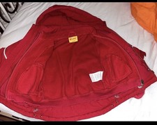 Steiff Winterjacke Rot mit Handschuhen 3in1 Sehr Guter Zustand