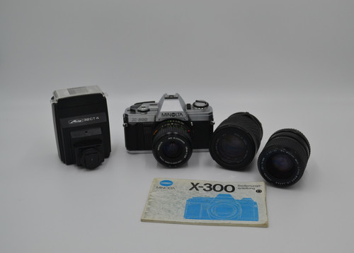 Minolta 300 mit 3 - x-300,