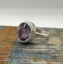 Vintage Sterling Silver Oval