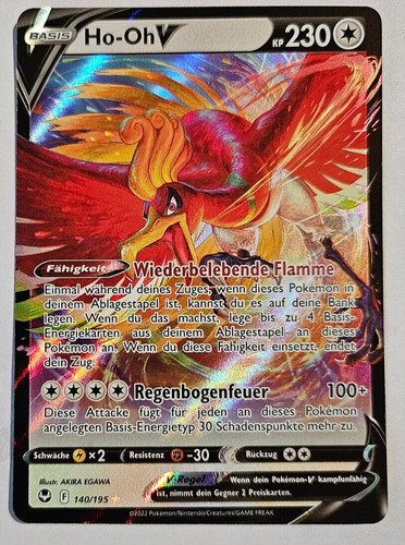 Pokemon karte 140 195 - karte, 140/195
