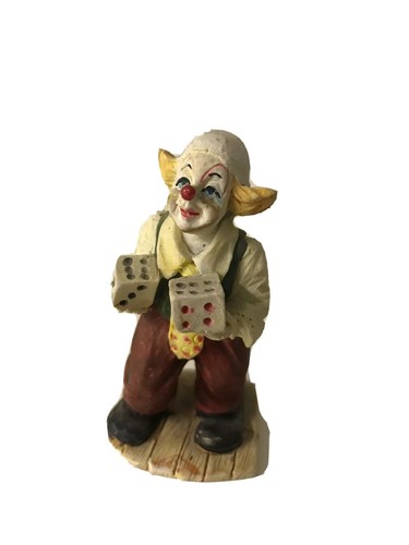 Formano deko figur clown mit - -,