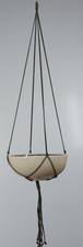 Blumenampel Makramee Hängeampel Baumwolle olive ~93cm (B079) BOHO